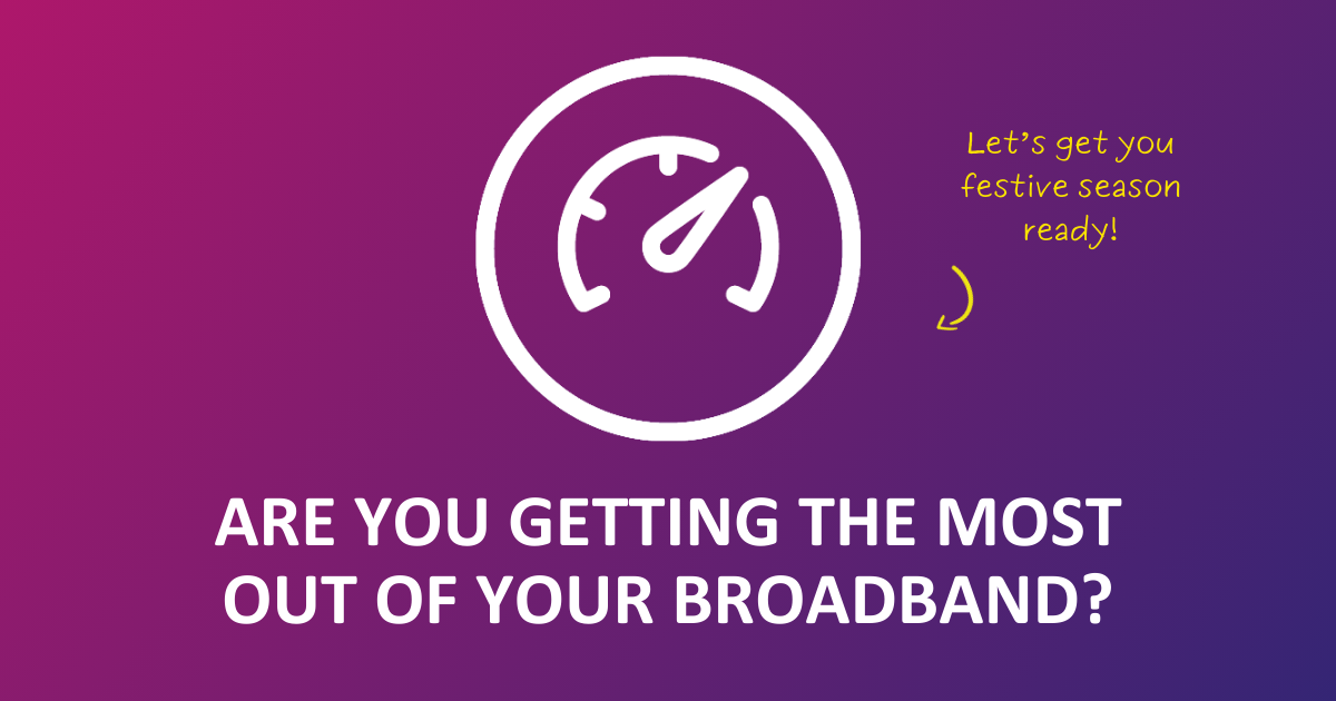 Broadband speed