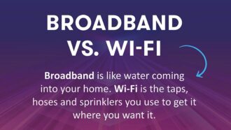Difference between Broadband VS Wi-Fi