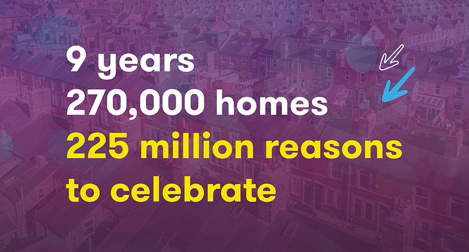 We're celebrating Grain's 9th Birthday with more funding - an extra £225million for roll out