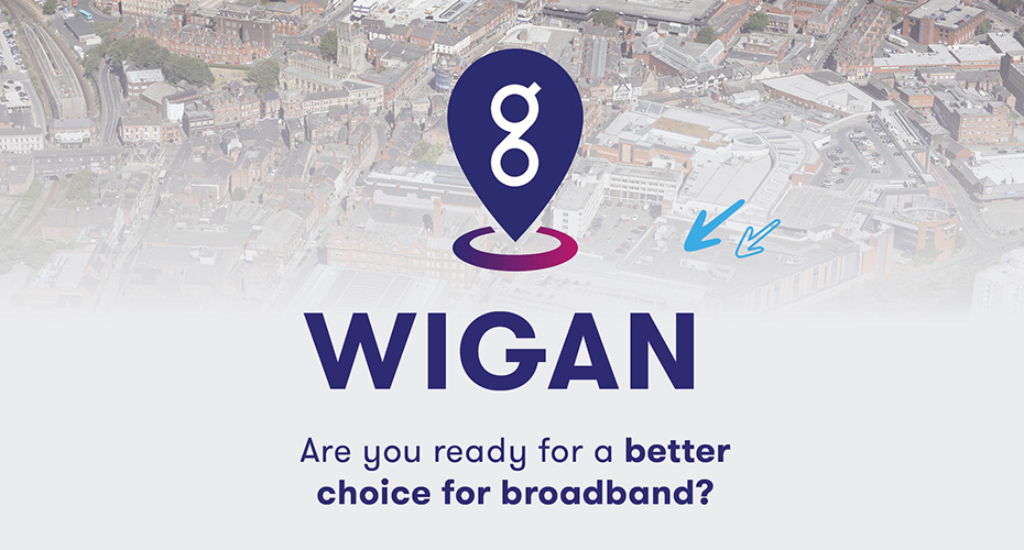 Full Fibre coming to Wigan