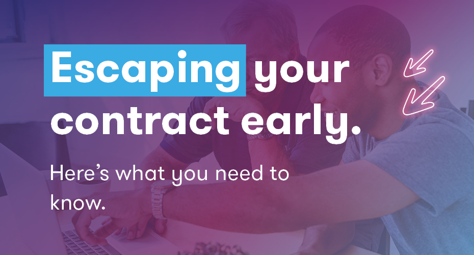 Escape broadband contract early